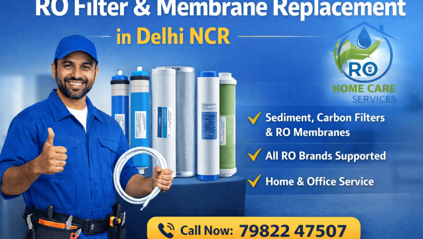 RO Filter & Membrane Replacement
